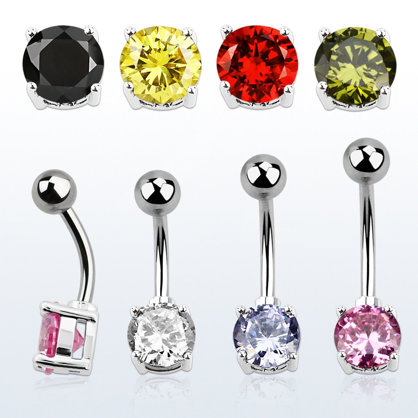 Prong Jewel Navel