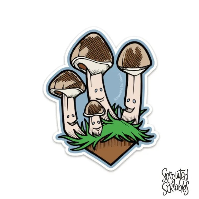 Psilocybin Mushroom Sticker