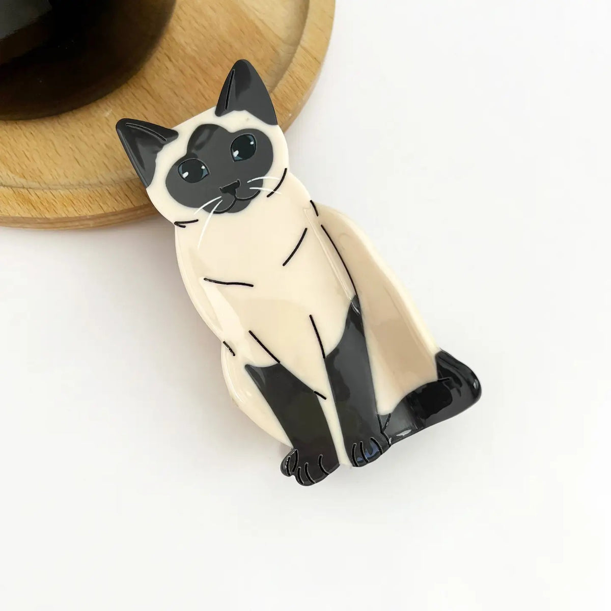 Siamese Sitting Hair Claw
