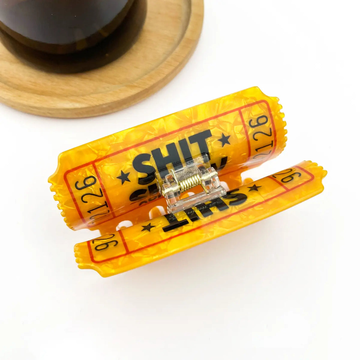 Shitshow Ticket Hairclip