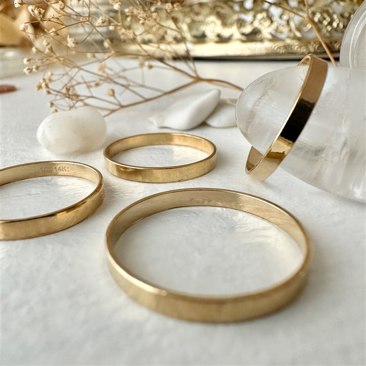 Jane Tiny Plain Ring Size 6
