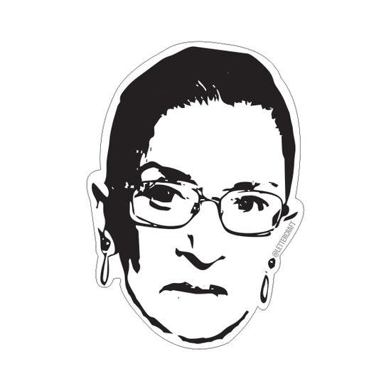 Ruth Bader Ginsburg Vinyl Sticker