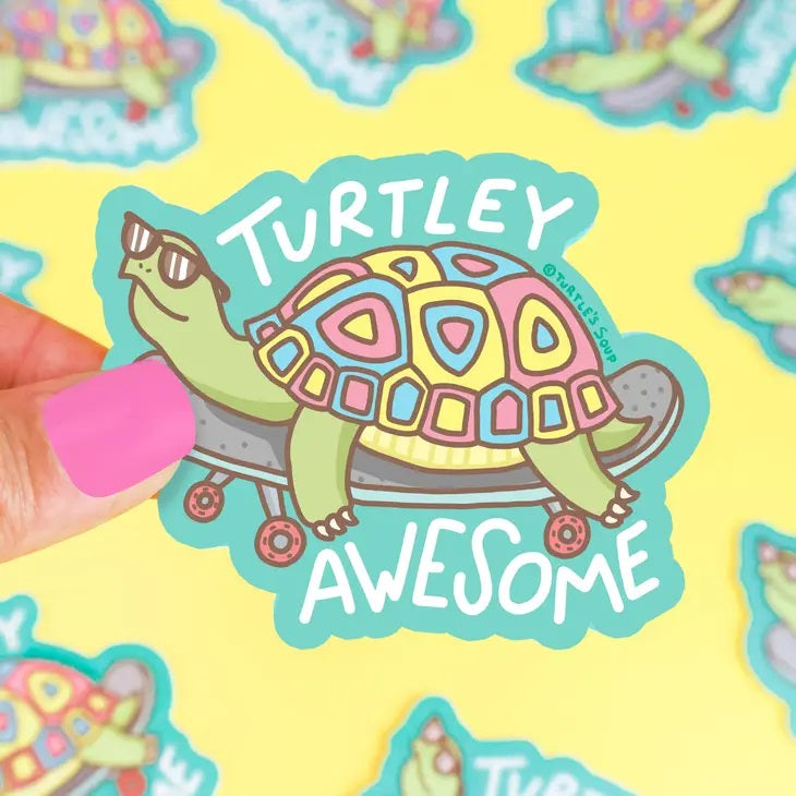 Turtley Awesome Sticker