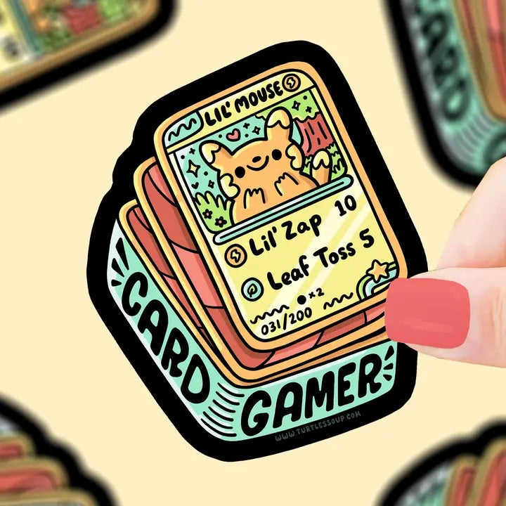 Card Gamer Sticker