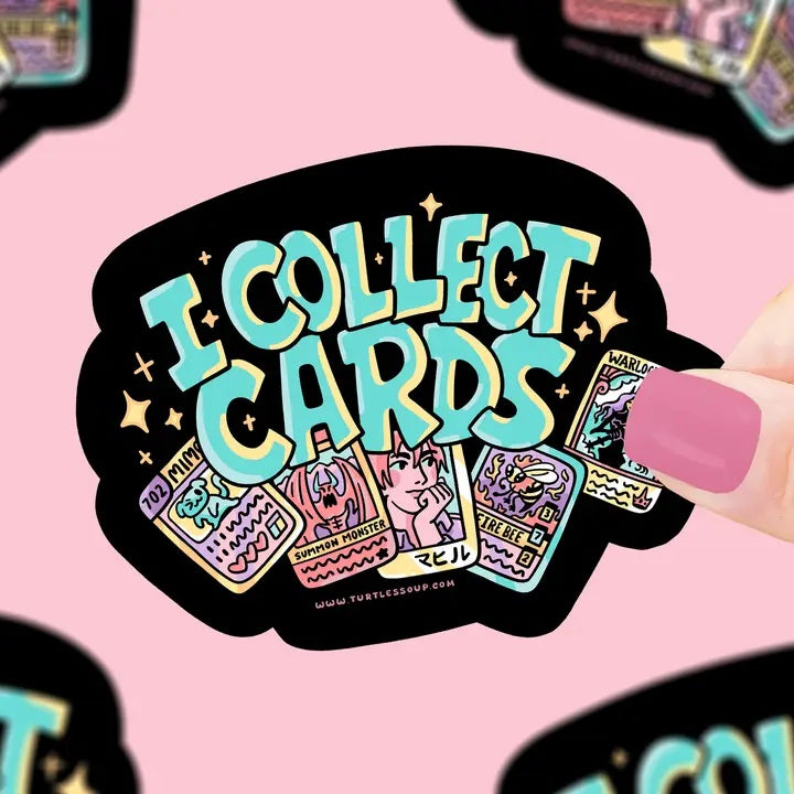 Card Collector Vinyl Sticker
