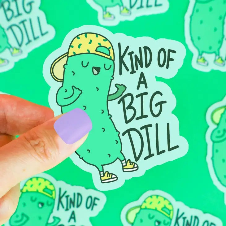 Big Dill Pickle Sticker