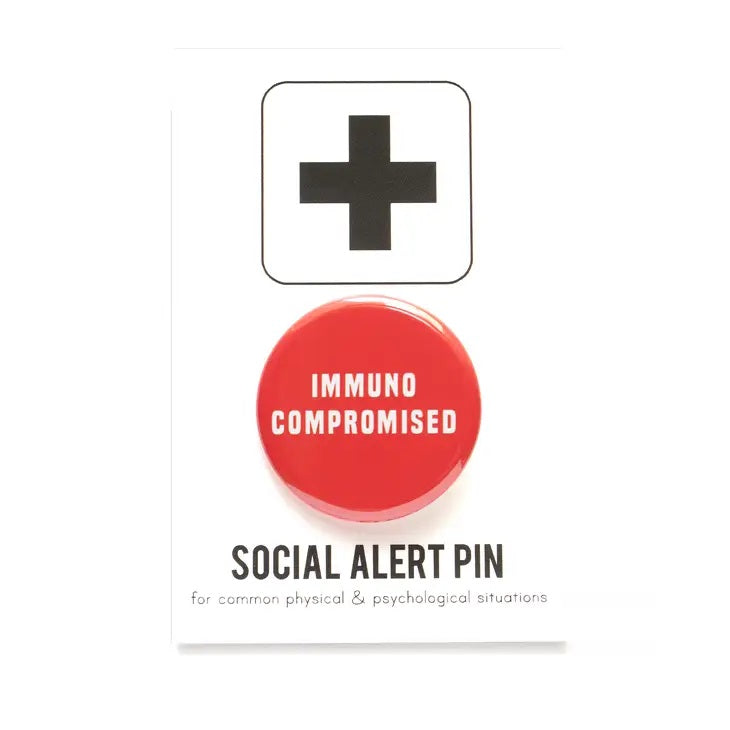 Immuno Comprimised Health Button