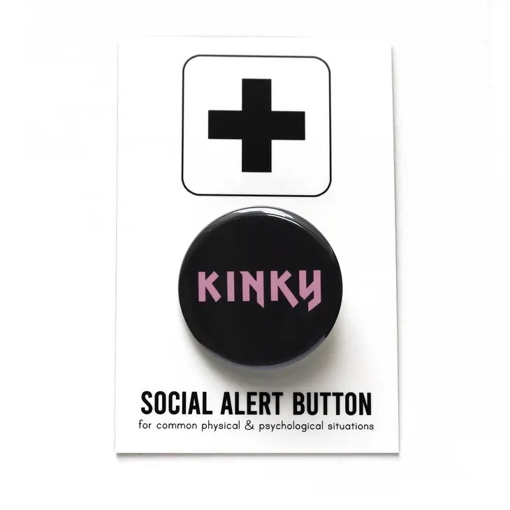 Kinky Pinback Button