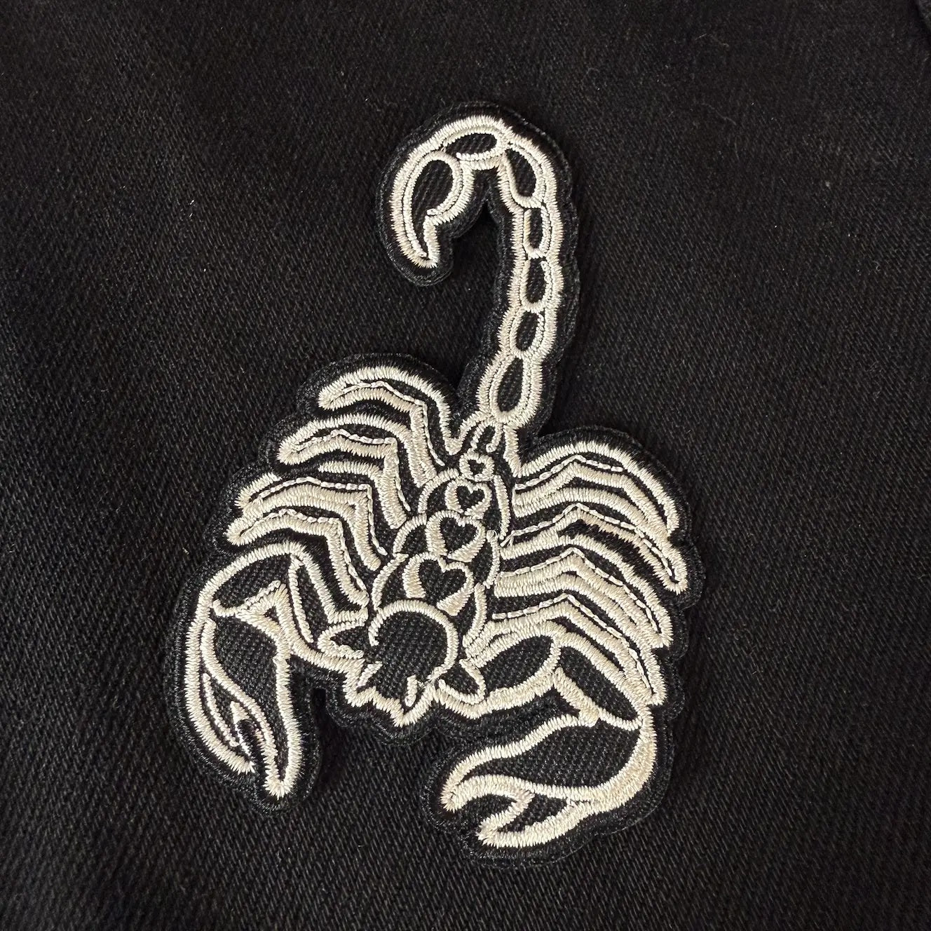 Embroidered Iron-On Patch - Scorpion