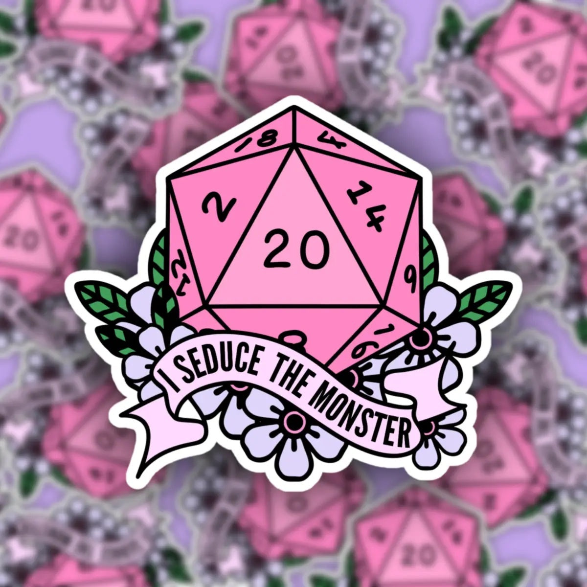 I Seduce The Monster Sticker
