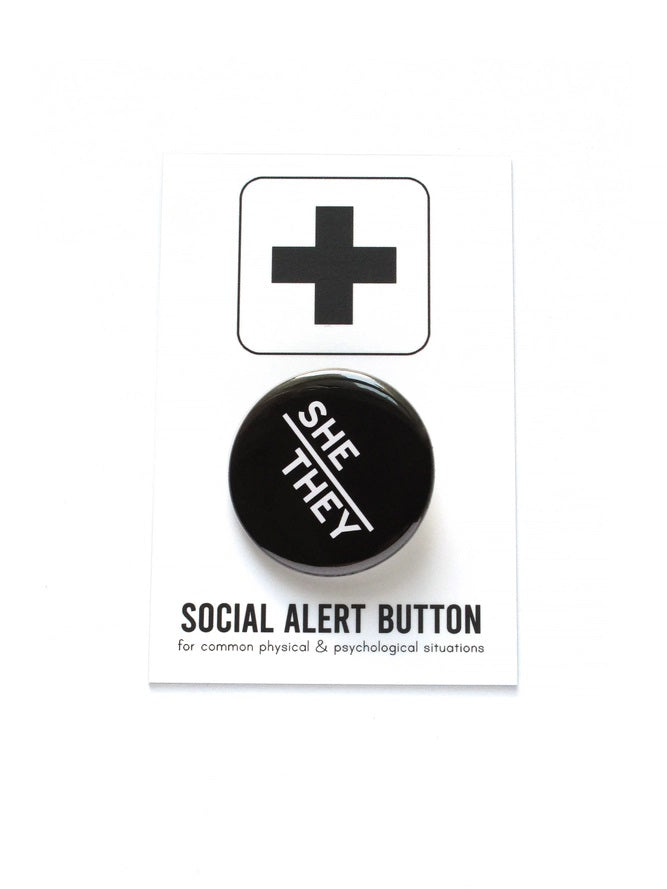 She/They Button