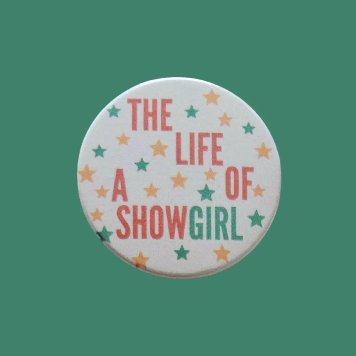 The Life of A Showgirl Badges, Taylor Swift Pin Badges