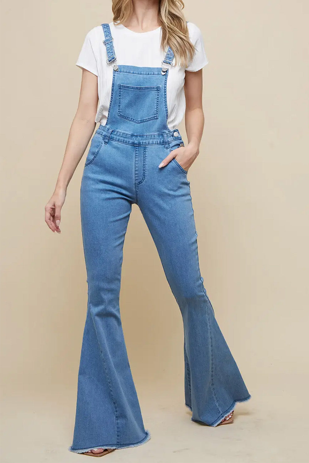 DENIM OVERALL LT DENIM