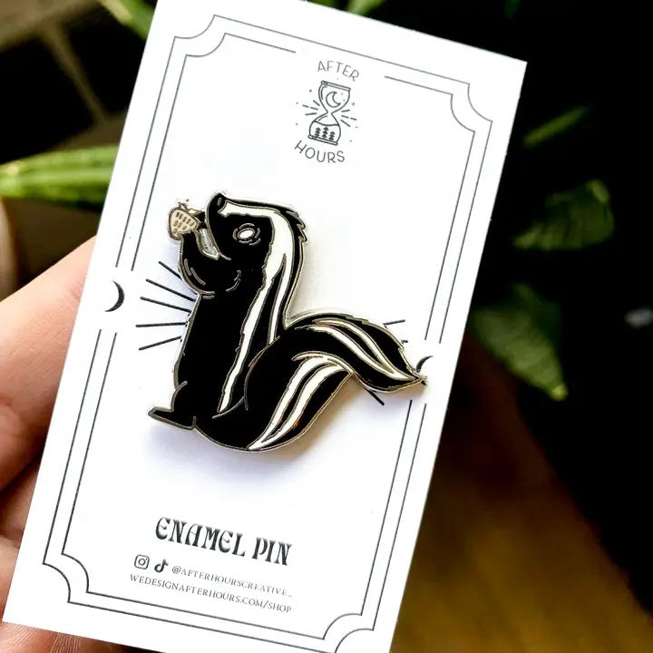 Skunk Hard Enamel Pin