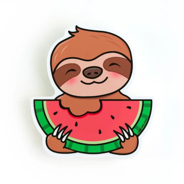 Slothermelon Sticker