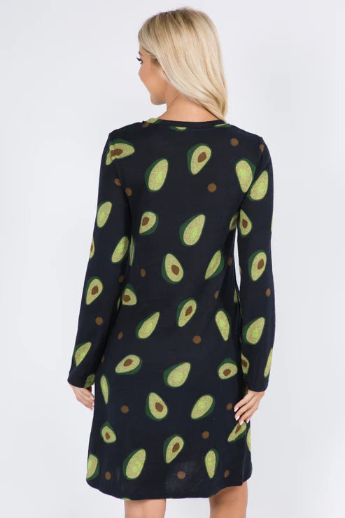 Avocado Tunic Winter Dress