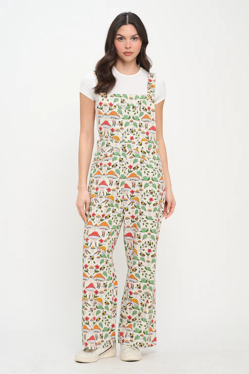 Mushrooms In Wonderland Overalls