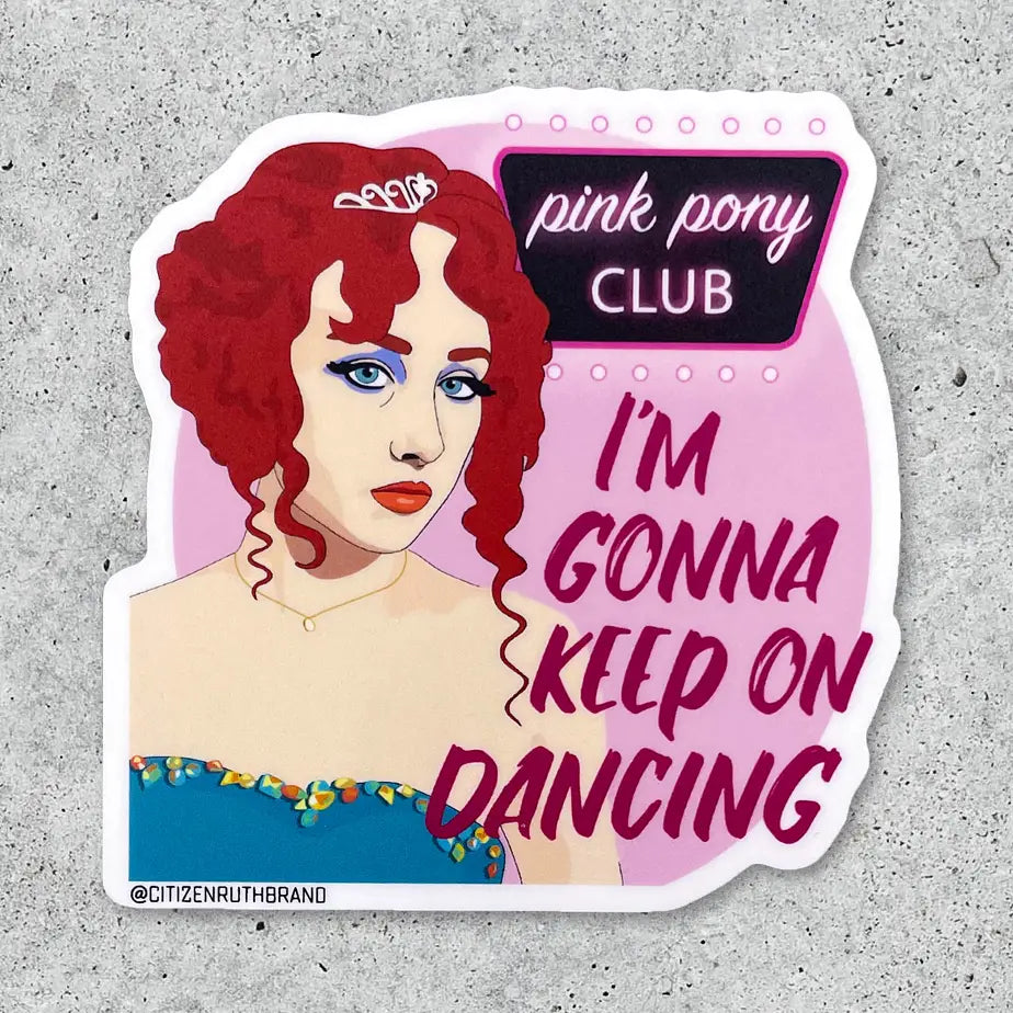 Pink Pony Club Vinyl Sticker