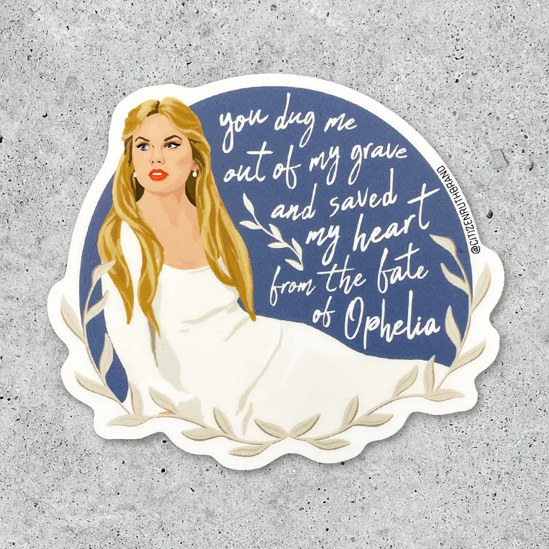 Taylor Swift Ophelia Sticker