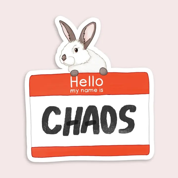 CHAOS BUNNY STICKER