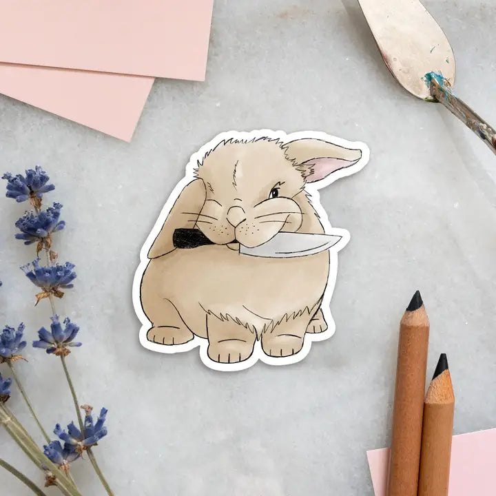 Cute Bunny Sticker