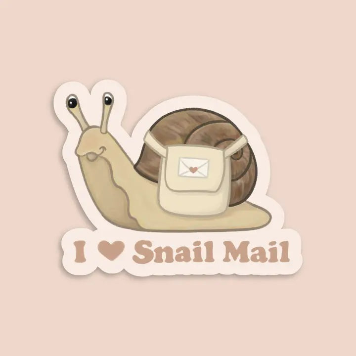 Snail Mail Sticker