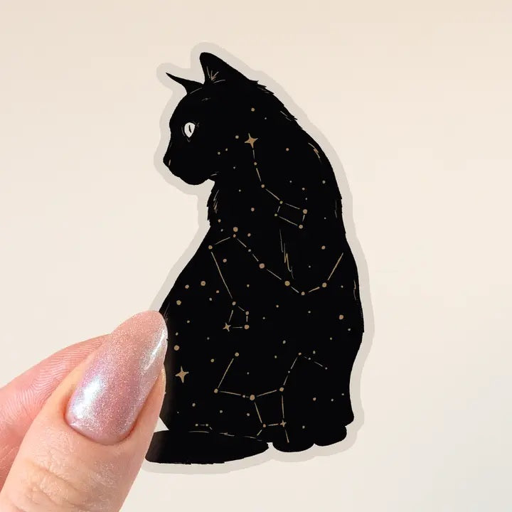 BLACK CAT STICKER
