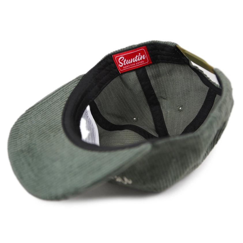 Smoke Green No Home But Where I Roam Corduroy Hat