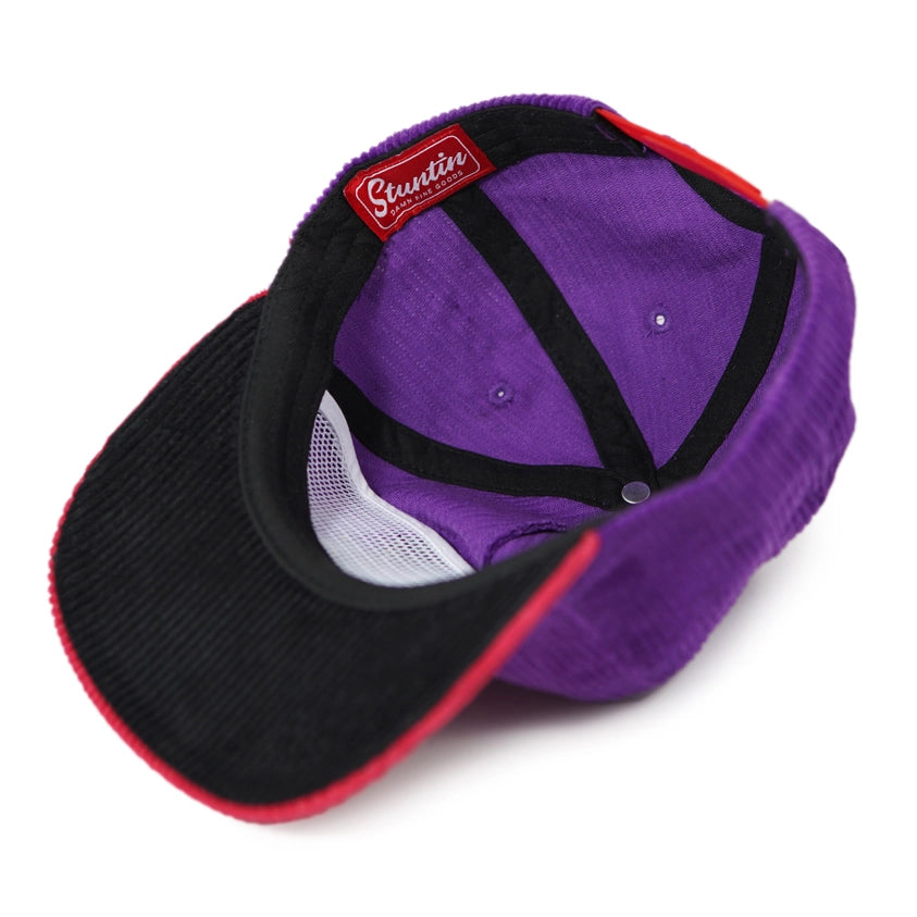 Purple Raptor Corduroy Hat