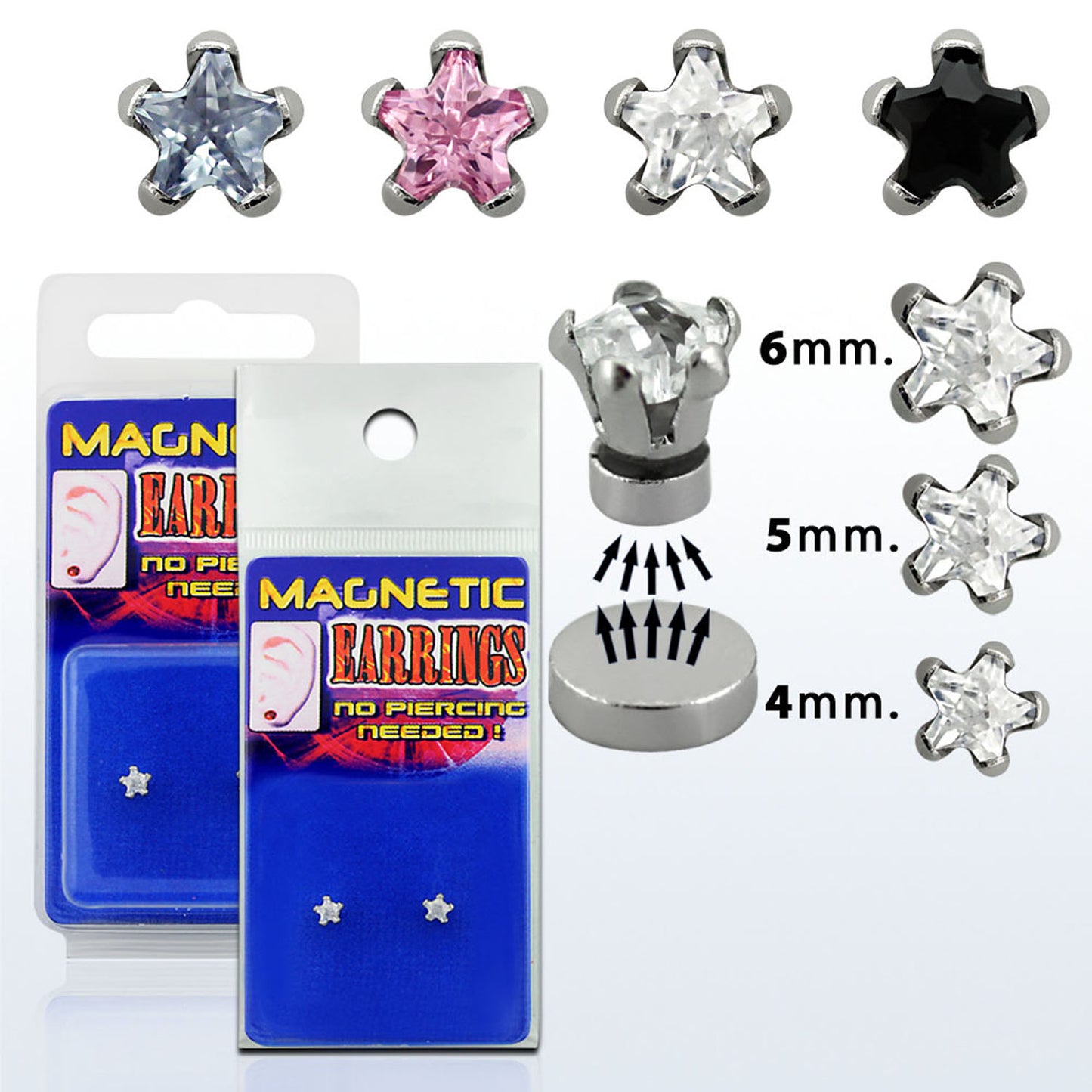Star Magnetic Studs