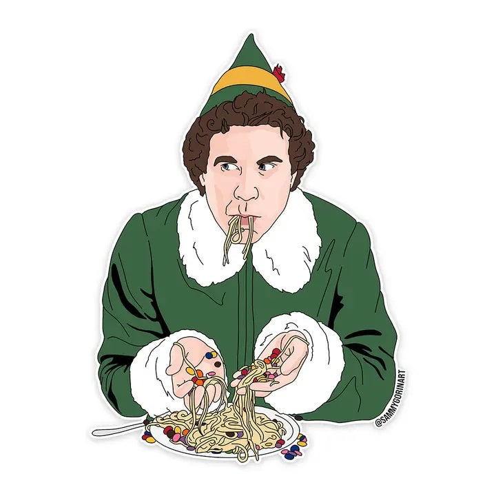 Breakfast Spaghetti Sticker