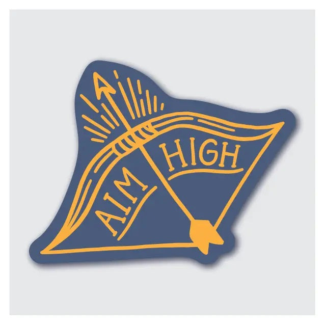 Aim High Sticker