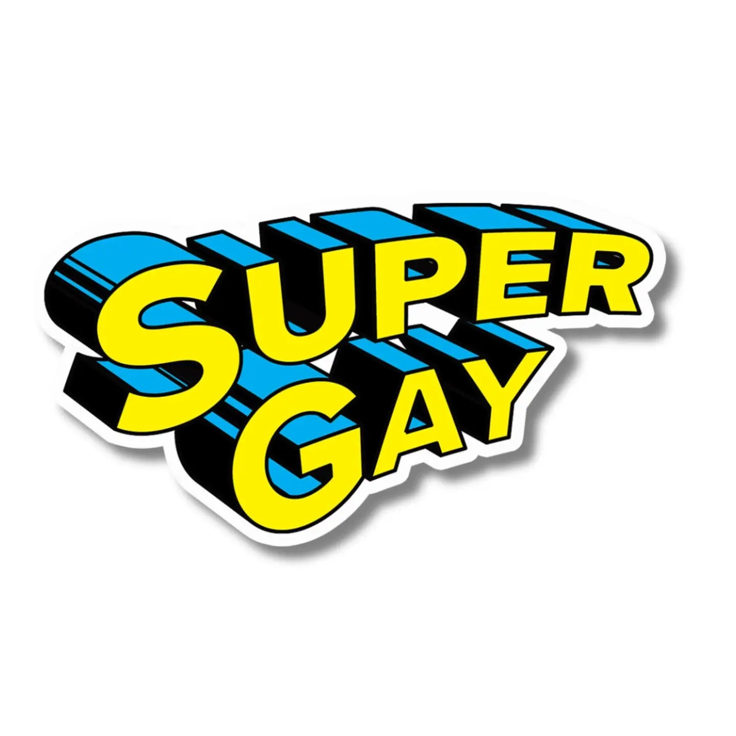 Super Gay Pride Sticker