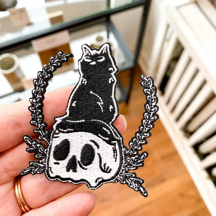Superstitious (Black Cat) Patch