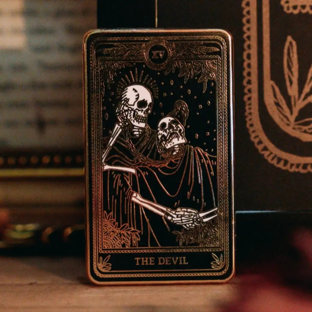The Devil Tarot Enamel Pin