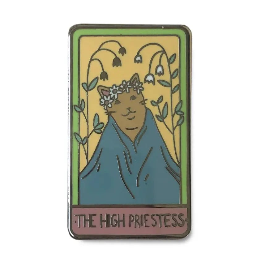 The High Priestess - Hard Enamel Pin