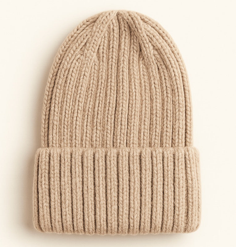 Aspen Cashmere Blend Ribbed Toque