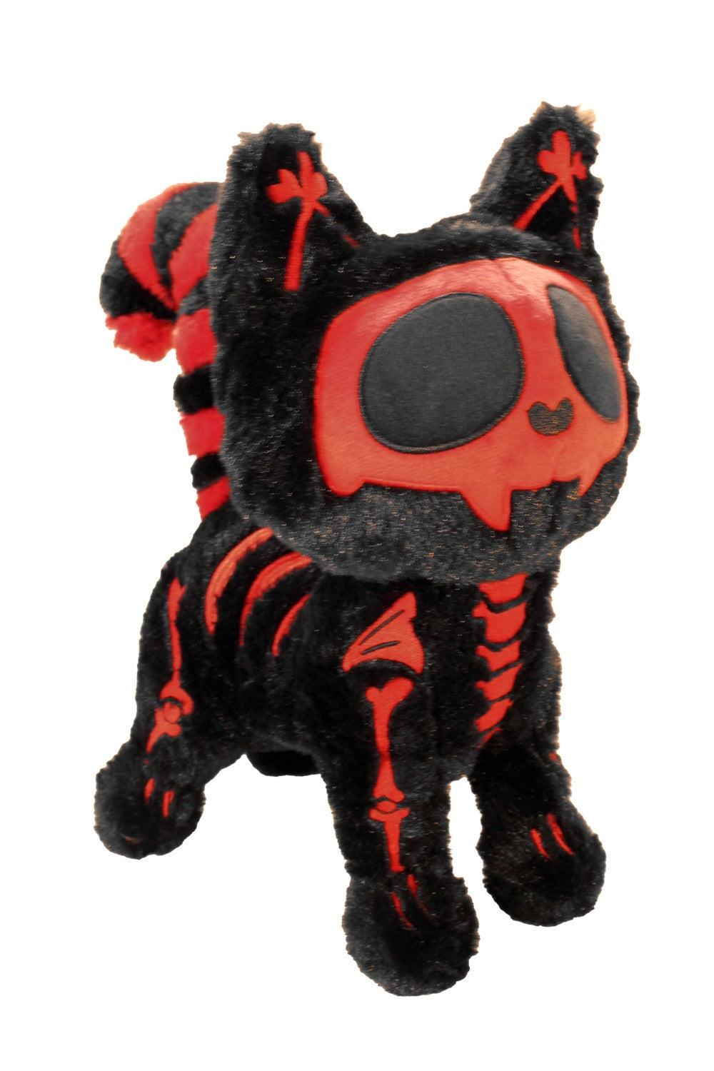 Red Bones Skelekitty Plush Toy