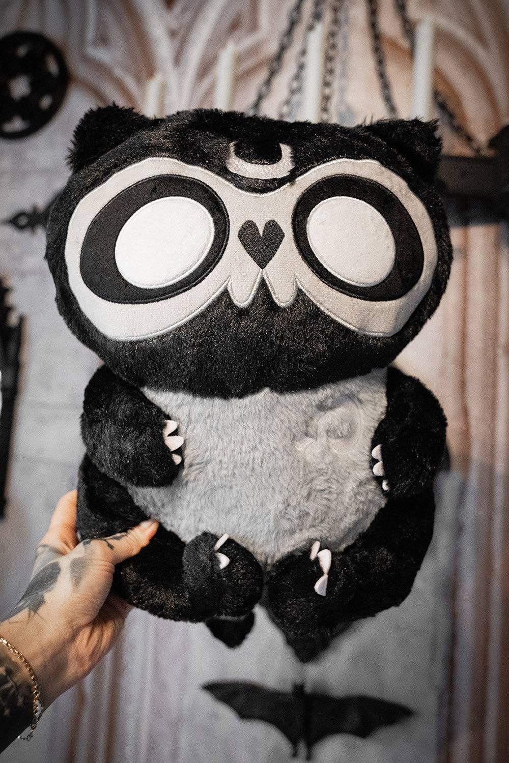 Moon Raccoon Plush Toy