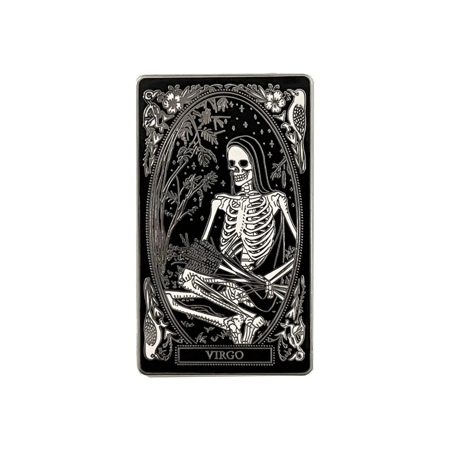 Virgo Hard-Enamel Zodiac Pin
