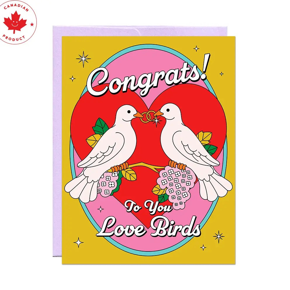 Love Birds | Wedding Card