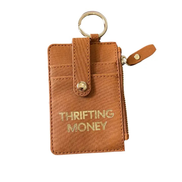 Thrifting Money- Vice Wallet Keychain