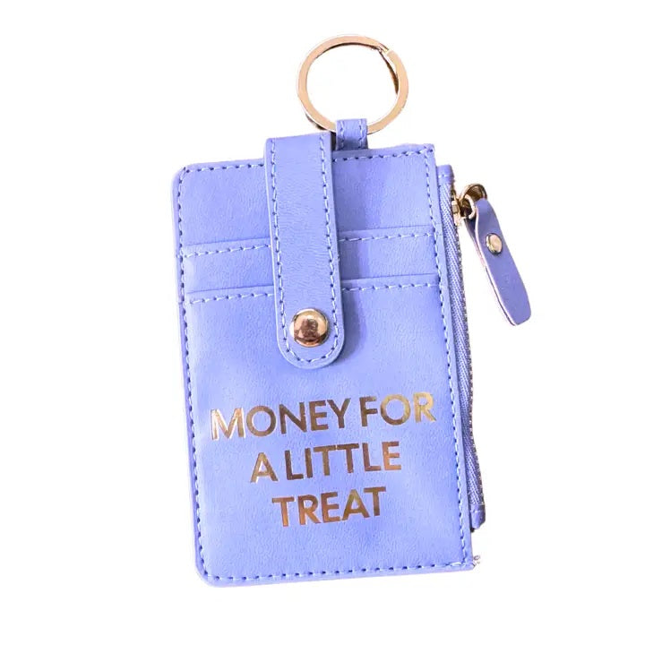 Money For A Little Treat Keychain Wallet