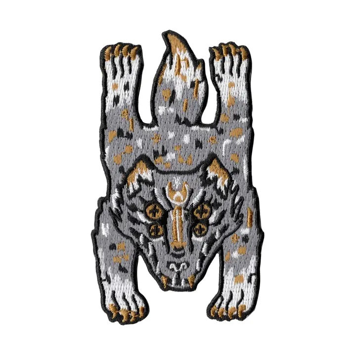 Flat Wolf Patch
