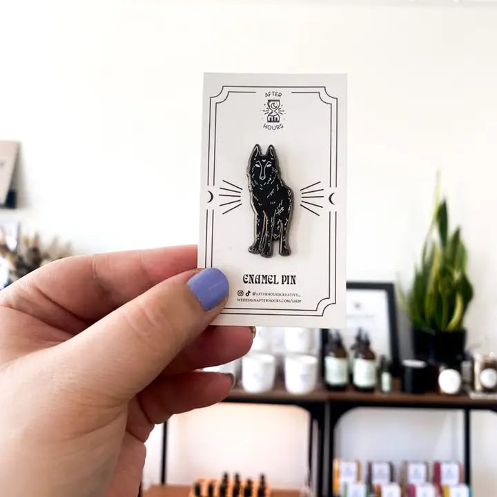 Wolf Hard Enamel Pin