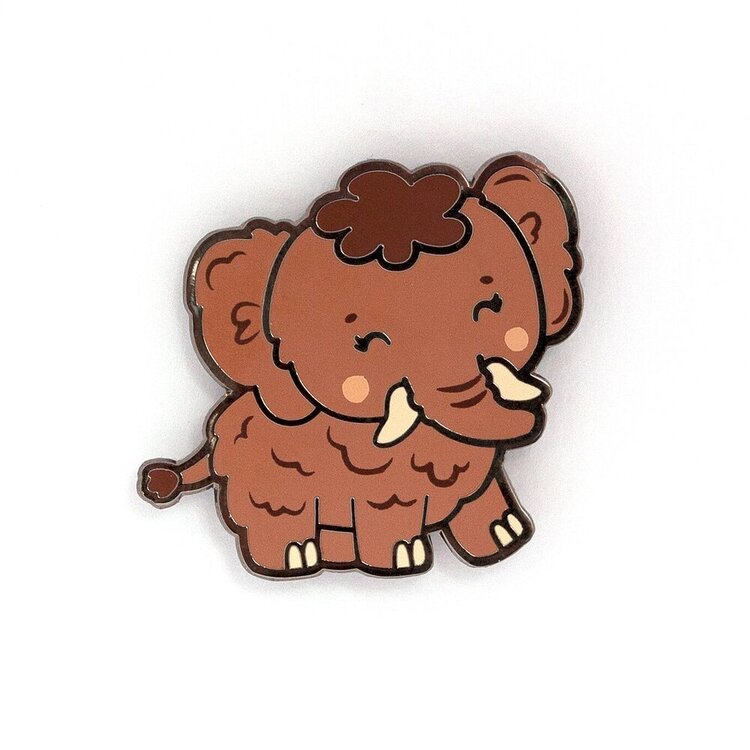 Woolly Mammoth Pin