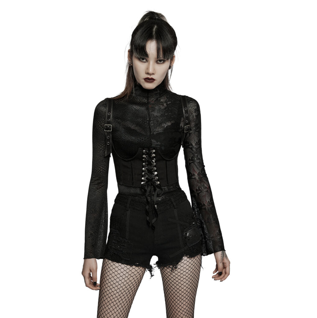 Punk Laced Waistcoat