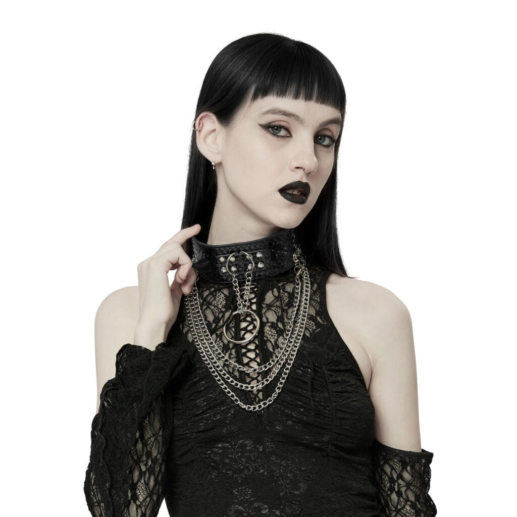 Punk Wild Python Grain Choker