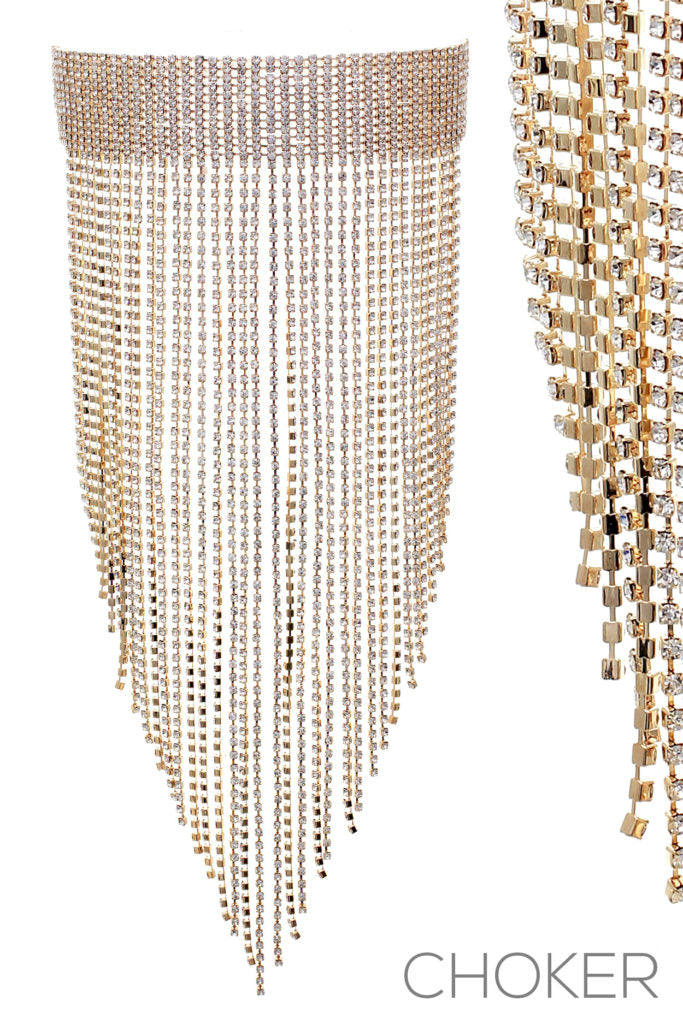 12 Row Choker W 5.15X10 Fringes