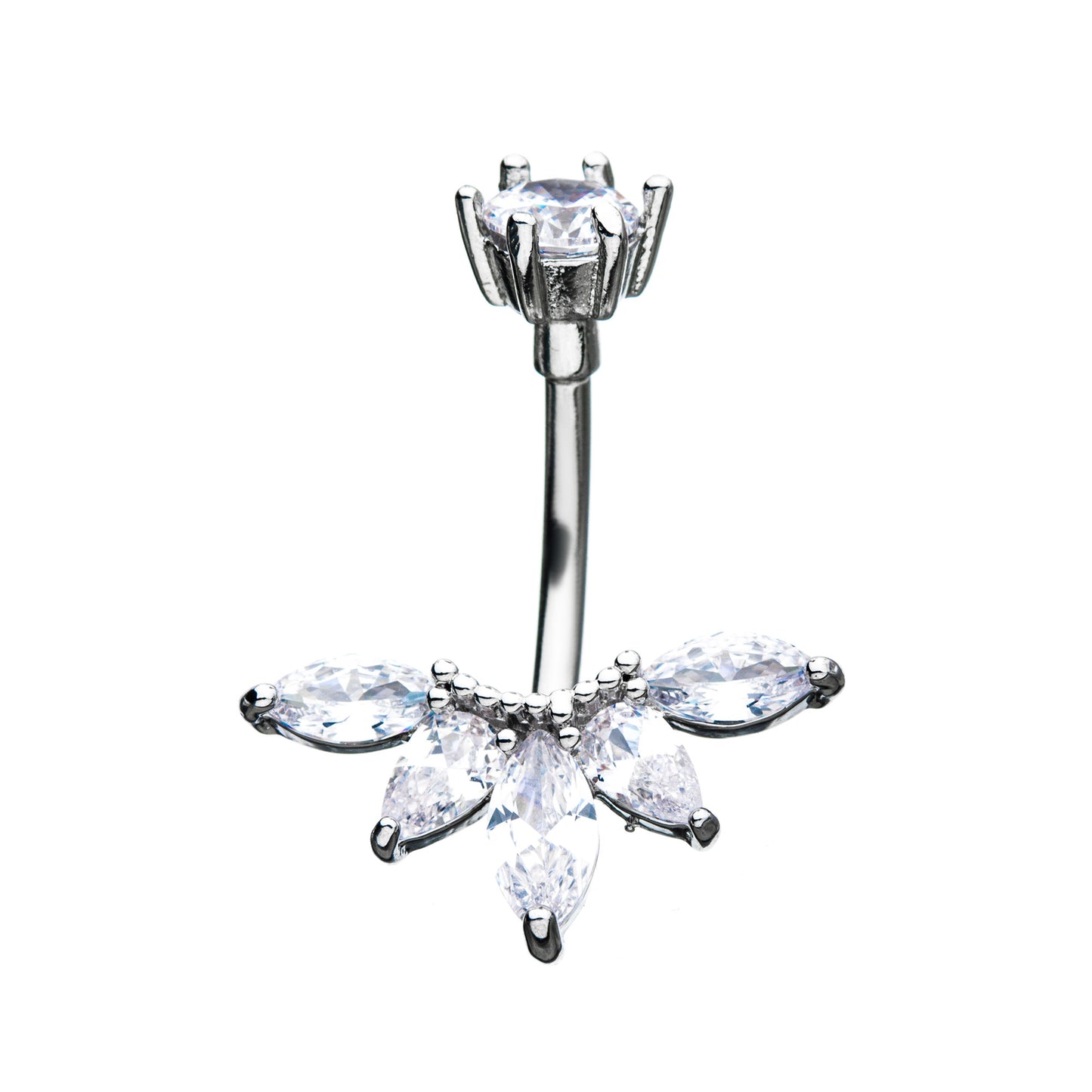 5 Marquise Gem Petals